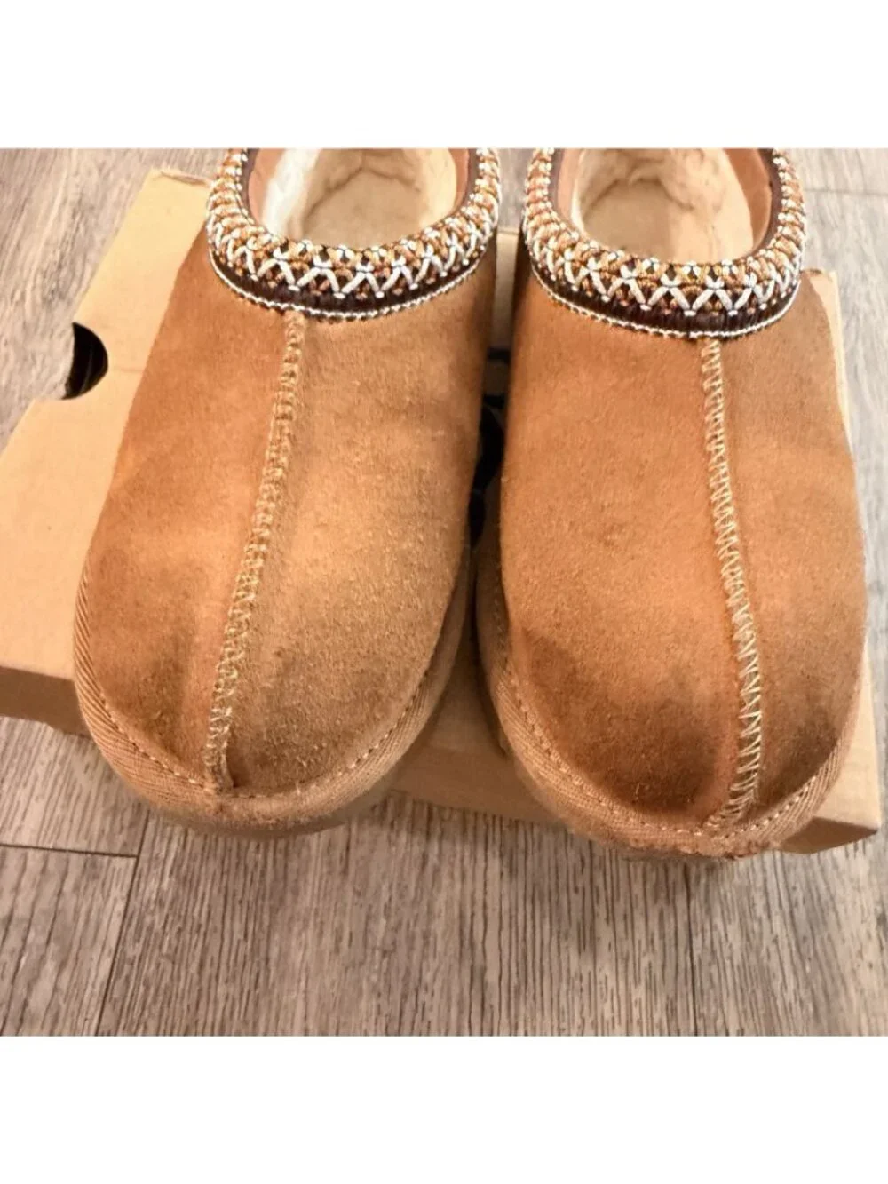 UGG Toddlers Tasman II Slip On Chestnut Slippers 1019066T Size 12